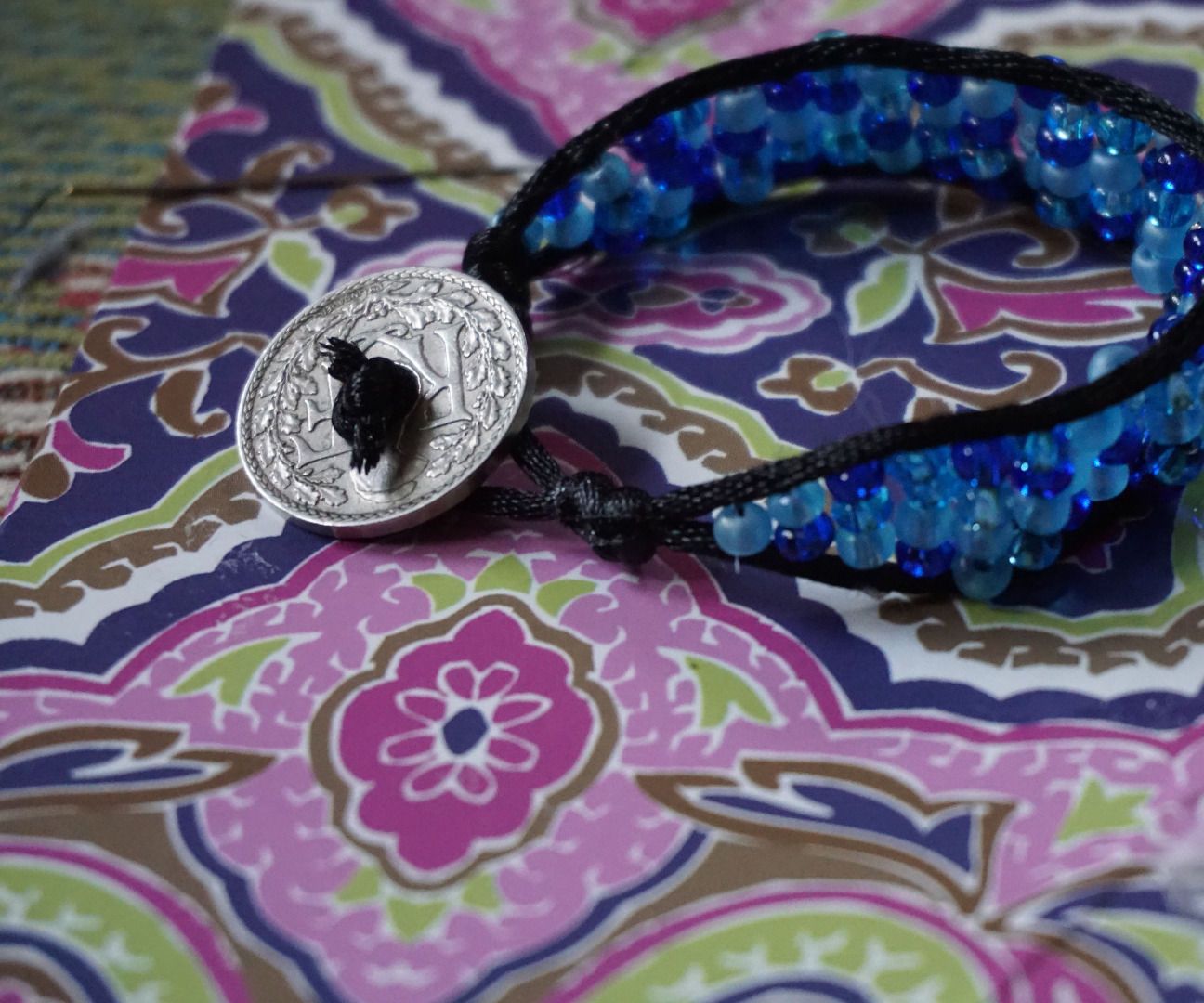 Woven Beaded Bracelet