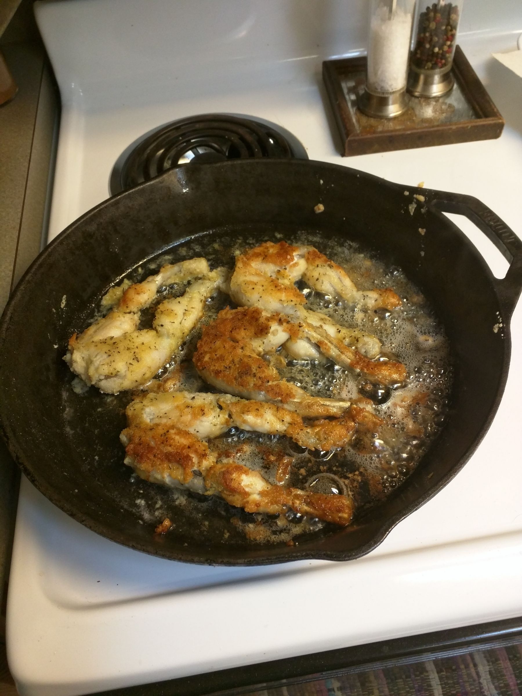 Coconut Flour Frog Legs