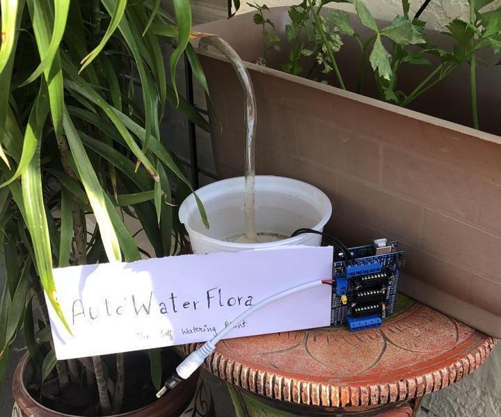 AutoWaterFlora : the Self Watering Plant