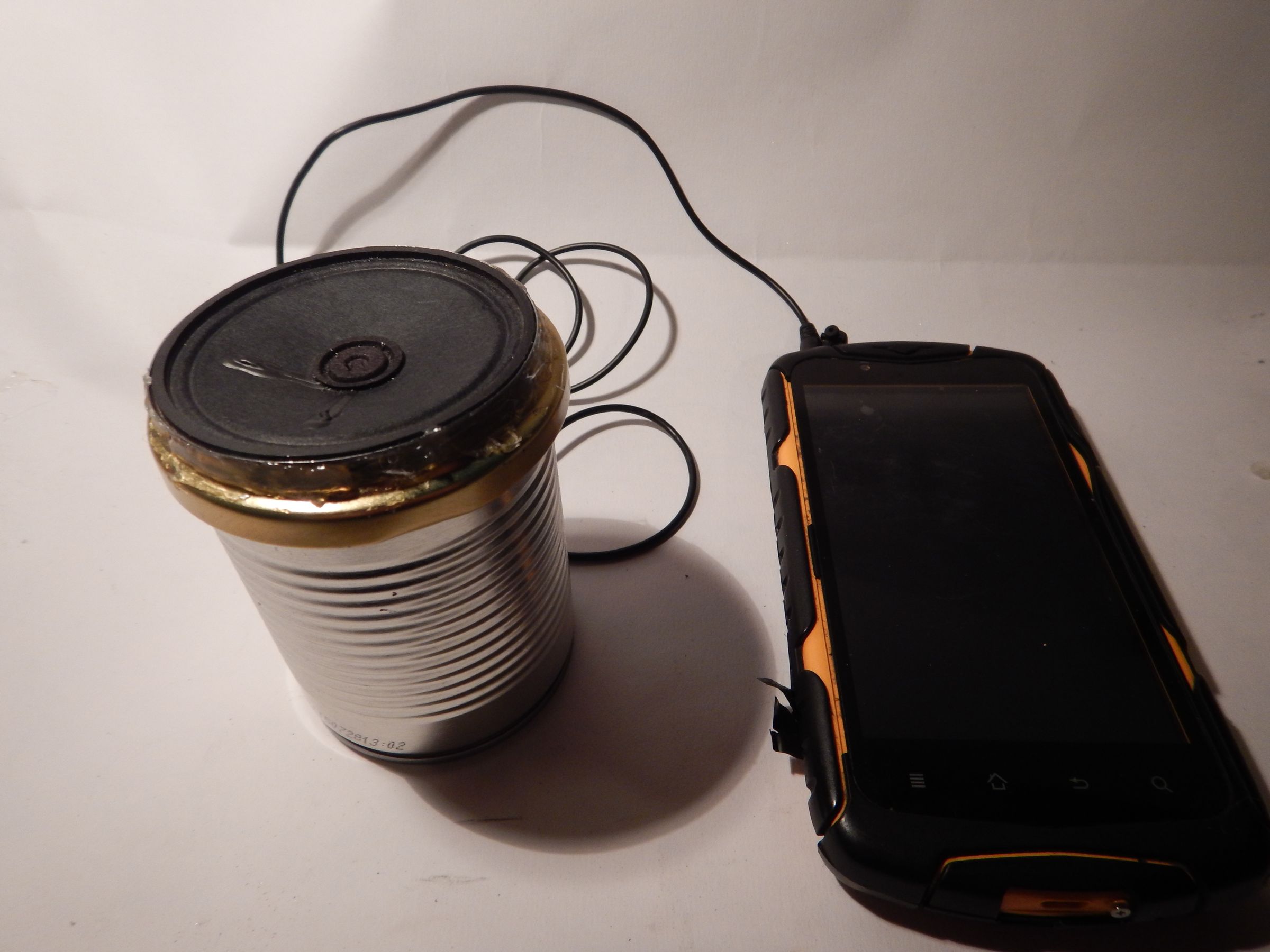 Tin Can Speaker 6 Steps (with Pictures) Instructables