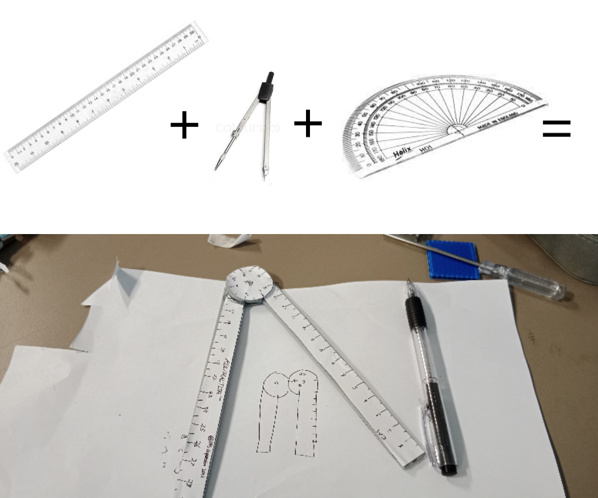 The Rultractor™: a Ruler, That Is a Compass, That Is Also a Protractor