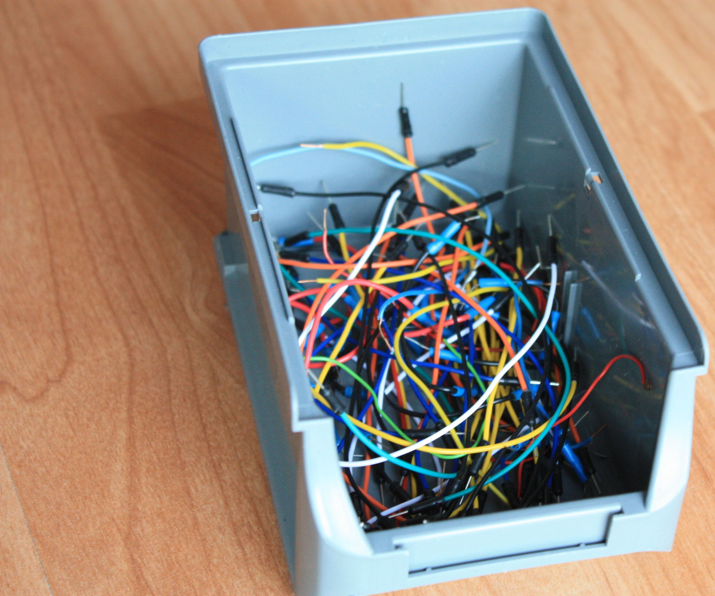 How to Store Bread Board Jump Wires