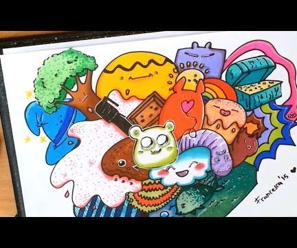How to Draw a Kawaii Fantasy Doodle