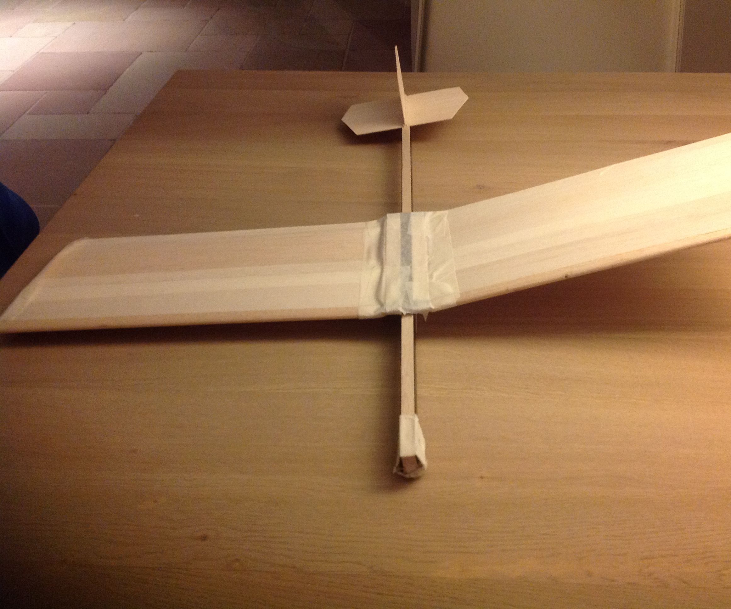 Balsa Wooden Airplane Far Flight