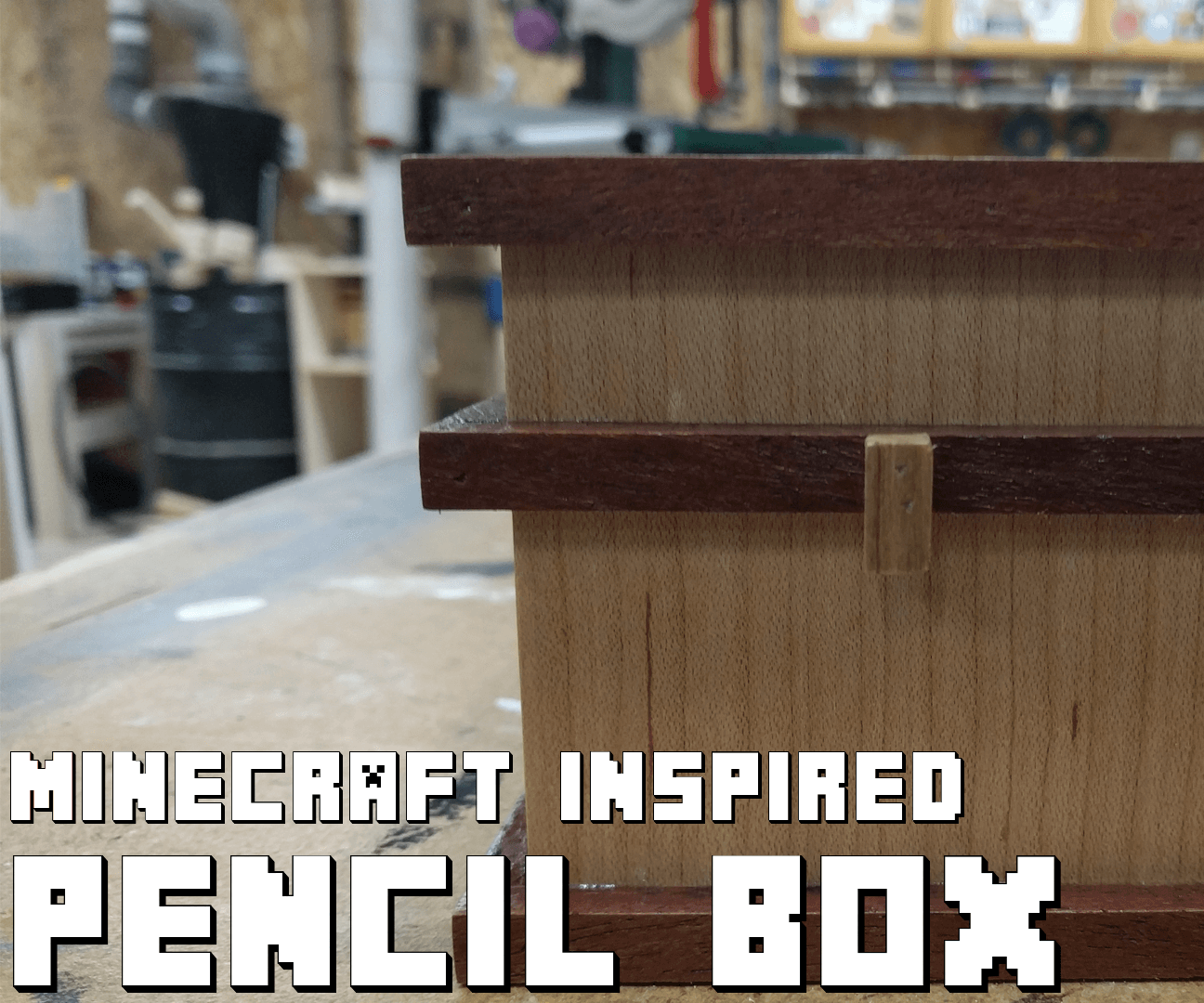 Minecraft Inspired Pencil Box