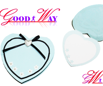    Greeting Card or Invite a Heart-shaped 