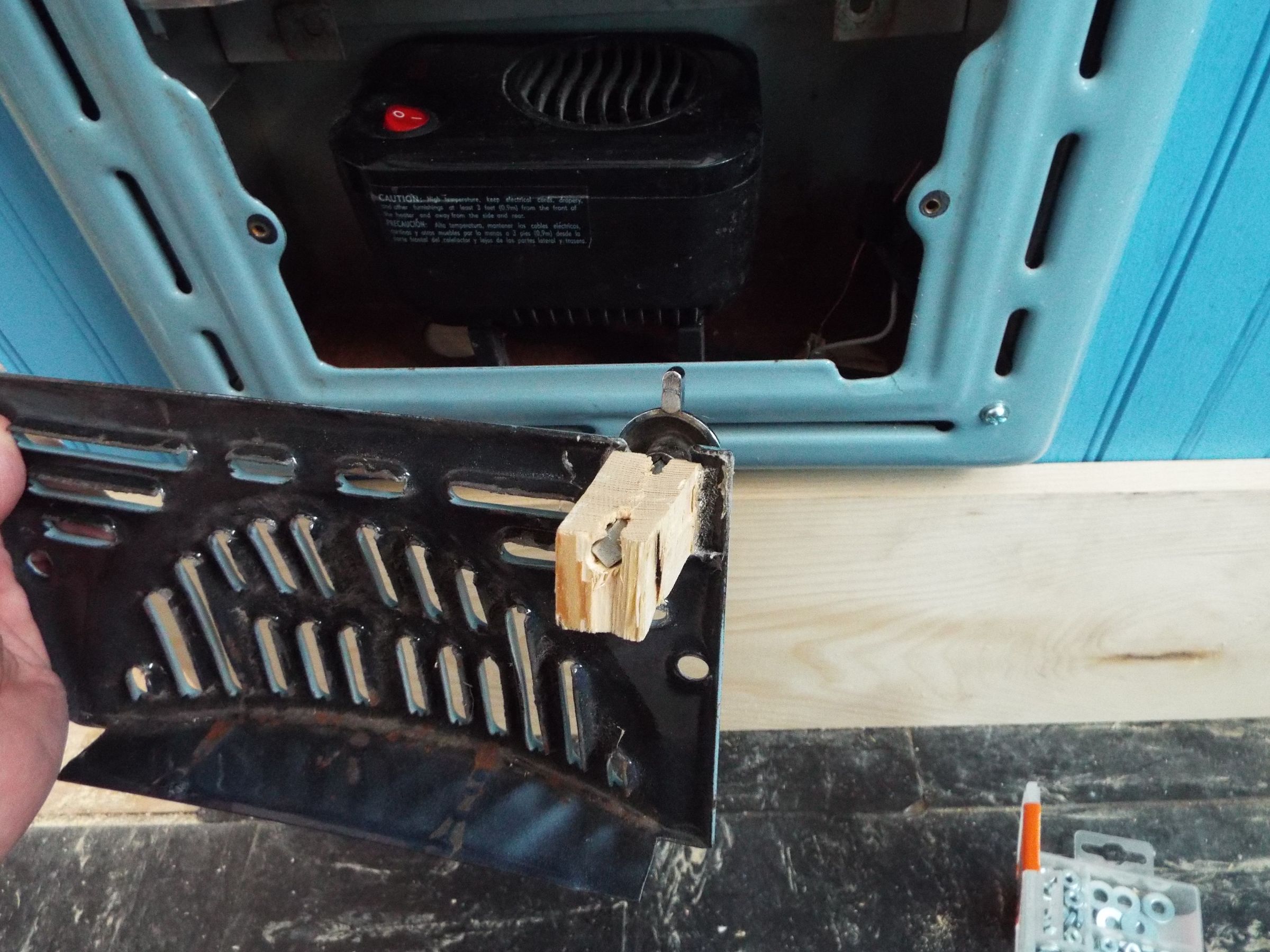 Convert Bathroom Gas Heater to Electric (UPDATED W/ Performance Data