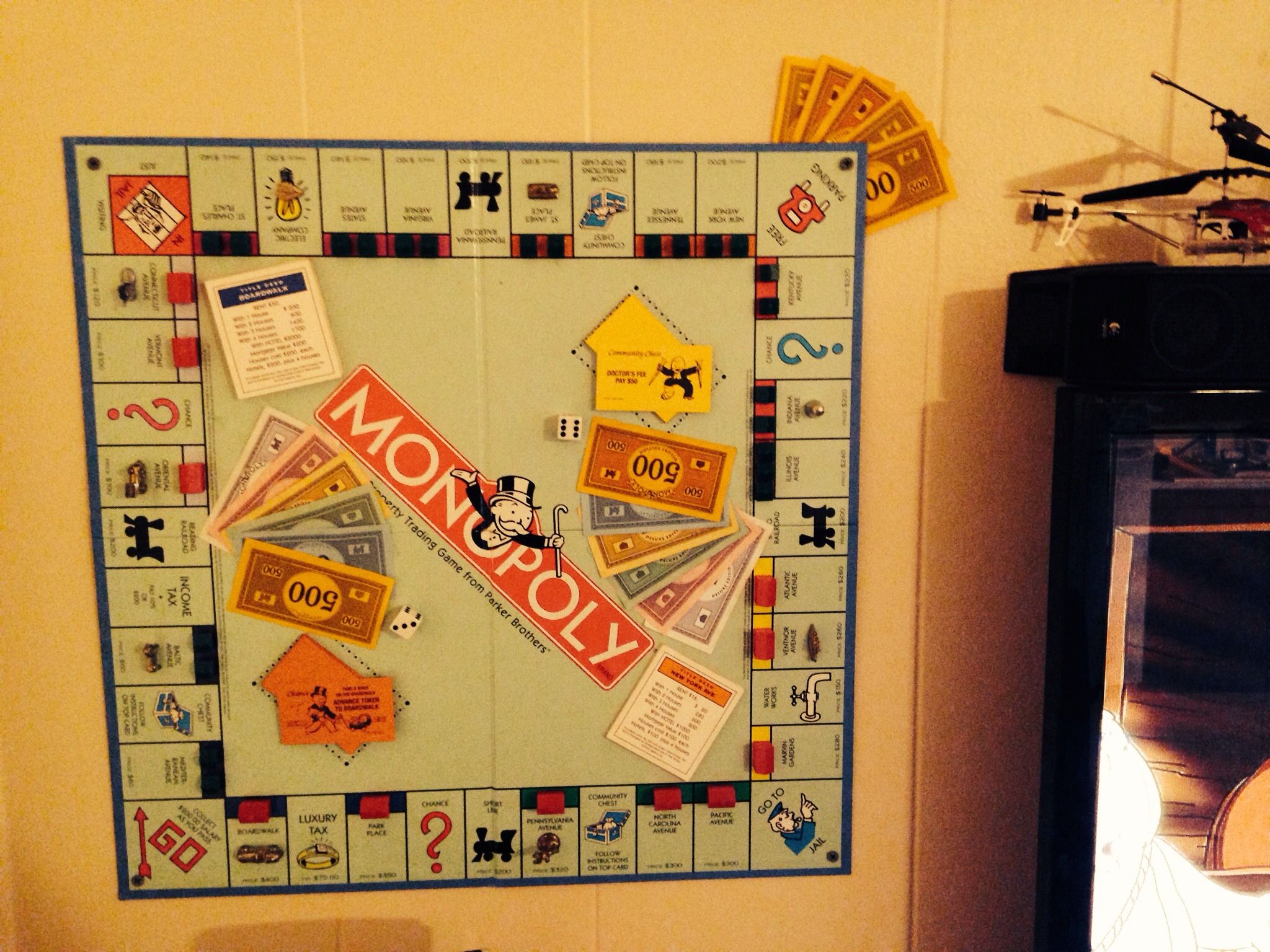 Monopoly Wall In Monopoly Wall Art - Instructables