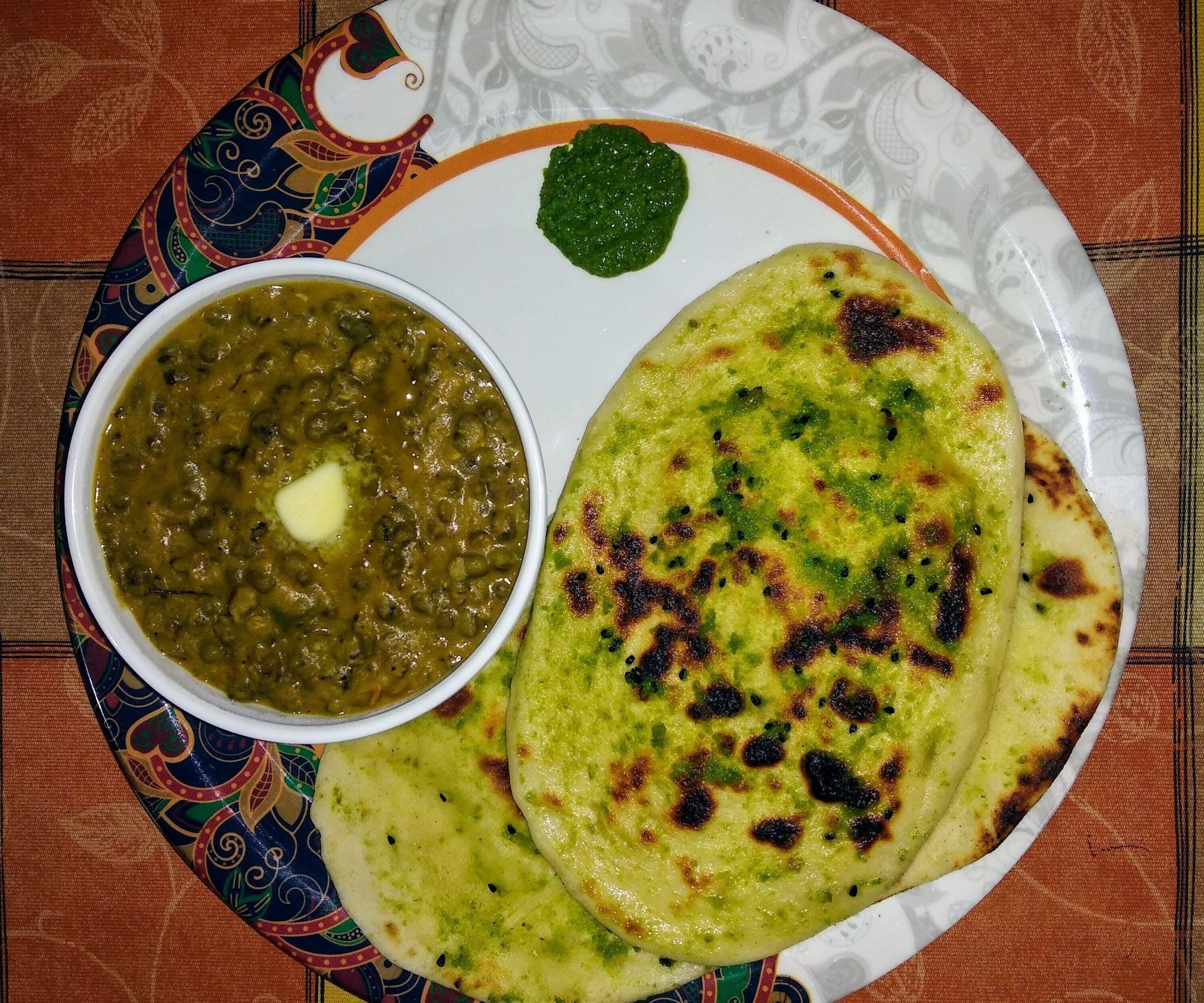 "Dal Makhani and Naan"- My Version