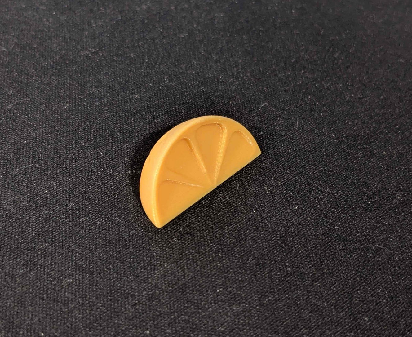 3D Modeled Orange Slice