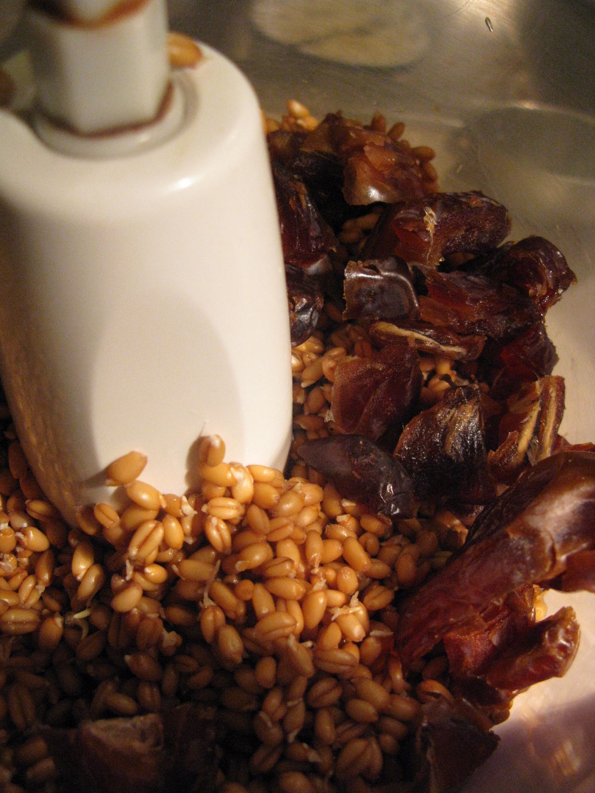 Sprouted Wheat Berry Bread = 2 Ingredients, 4 Steps 7 Steps (with