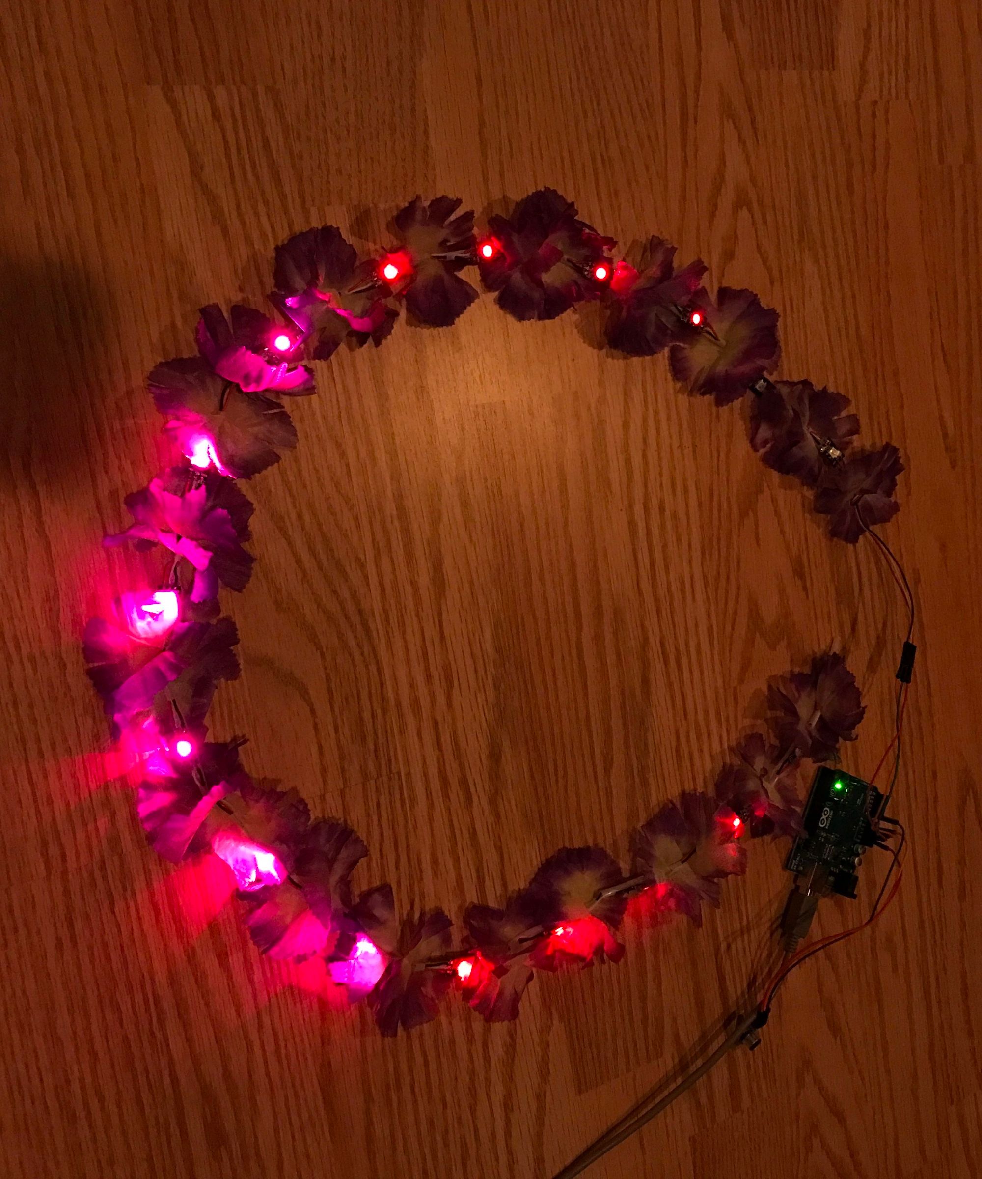 Sound Reactive Lei Necklace