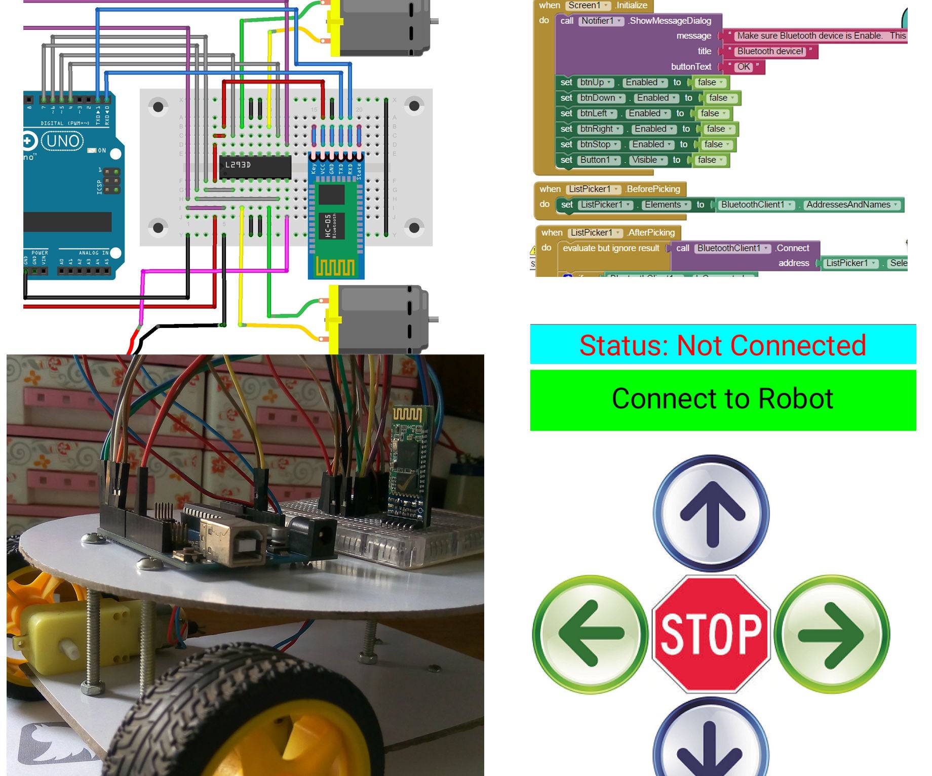 Android Controlled Robot for Beginners (A to Z) : 7 Steps (with ...