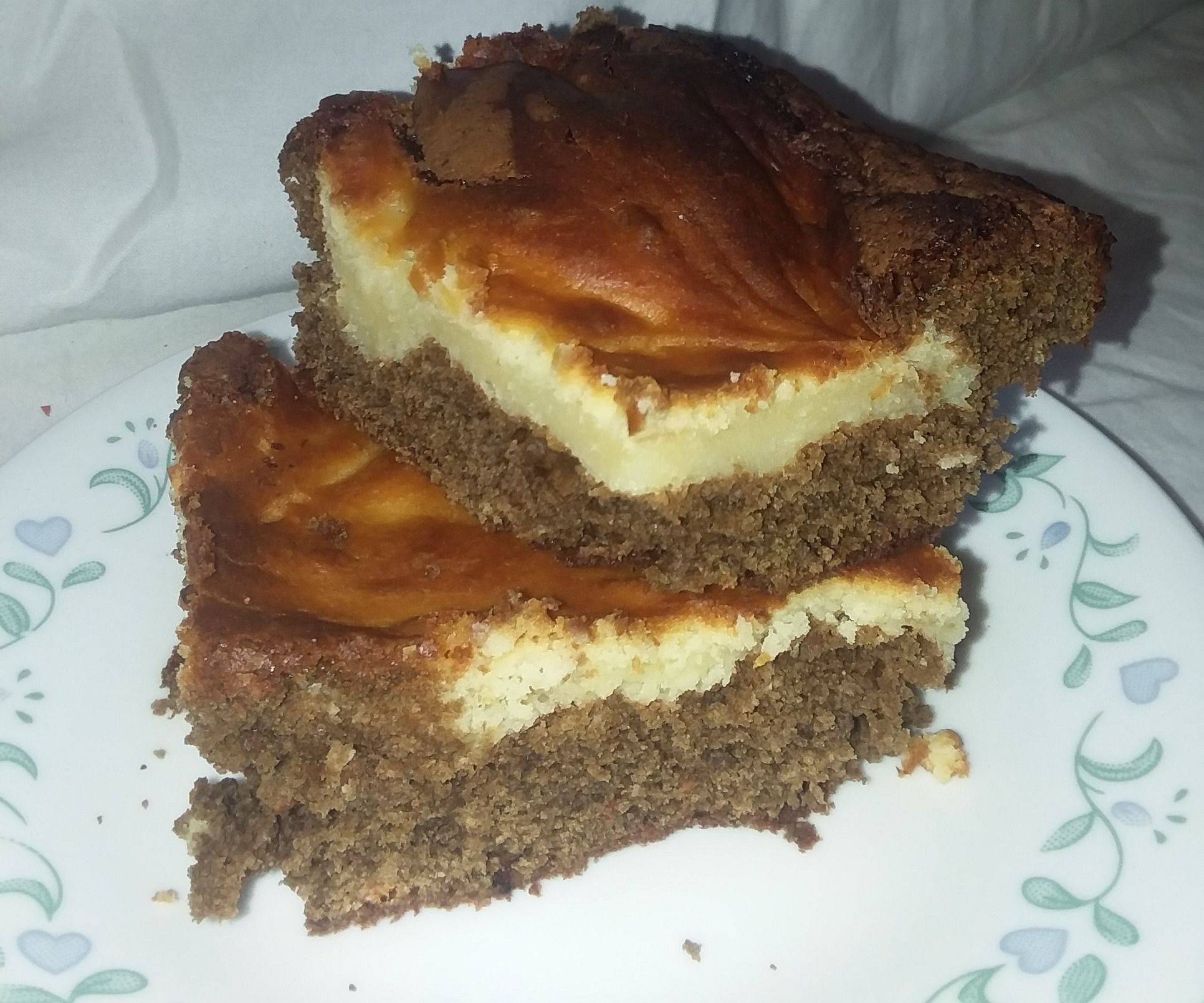 Cheesecake Marble Swirl Brownies