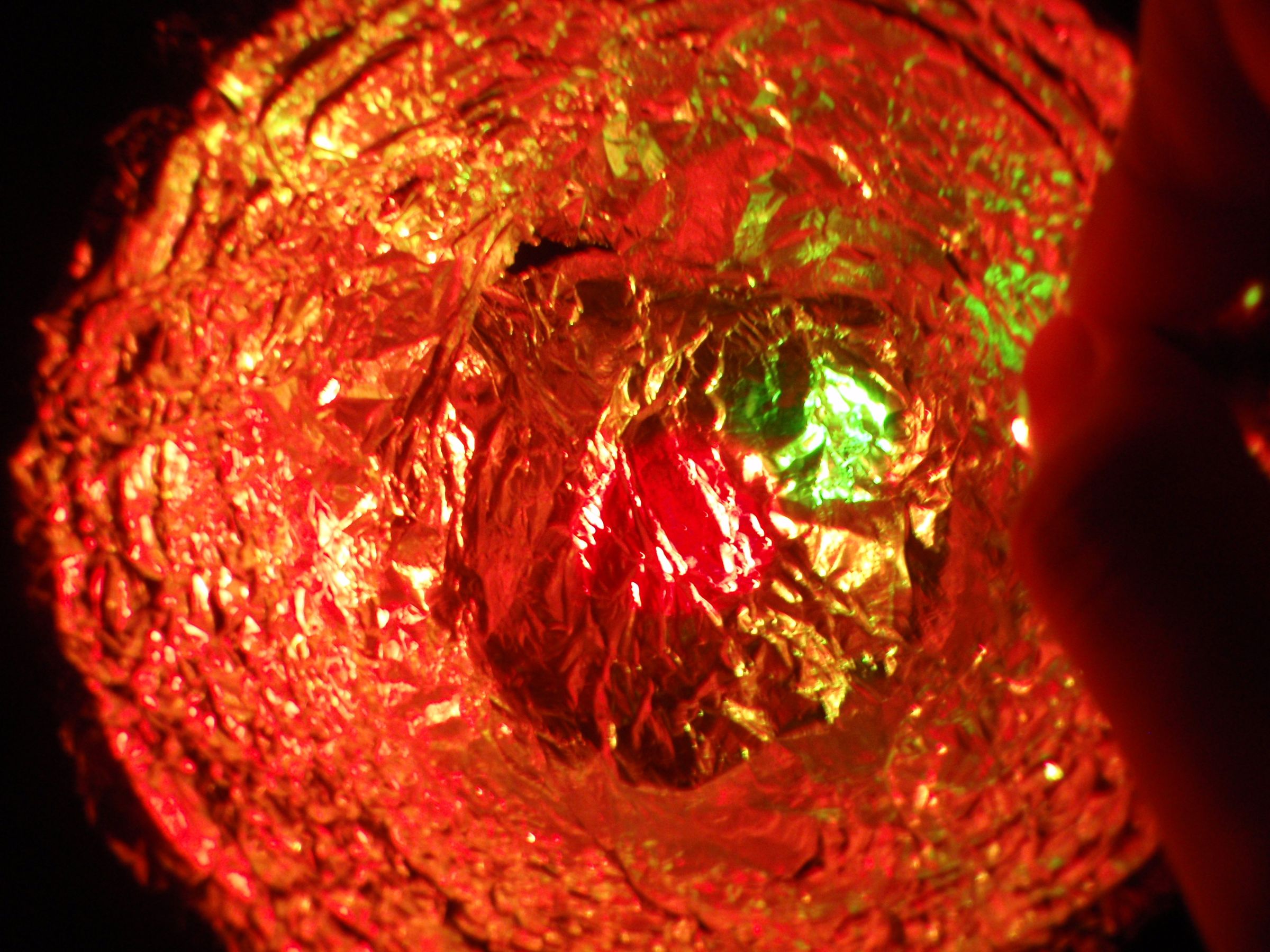 Make a Nightlight Reflection Diffuser With FOIL