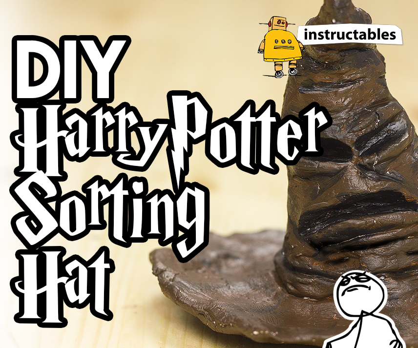 DIY Harry Potter Sorting Hat With Modelling Clay
