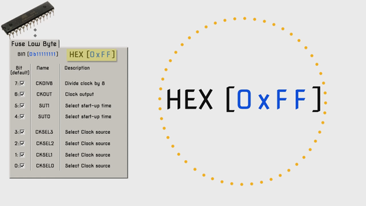 AVR Microcontroller Fuse Bits Configuration. Creating and Uploading in ...