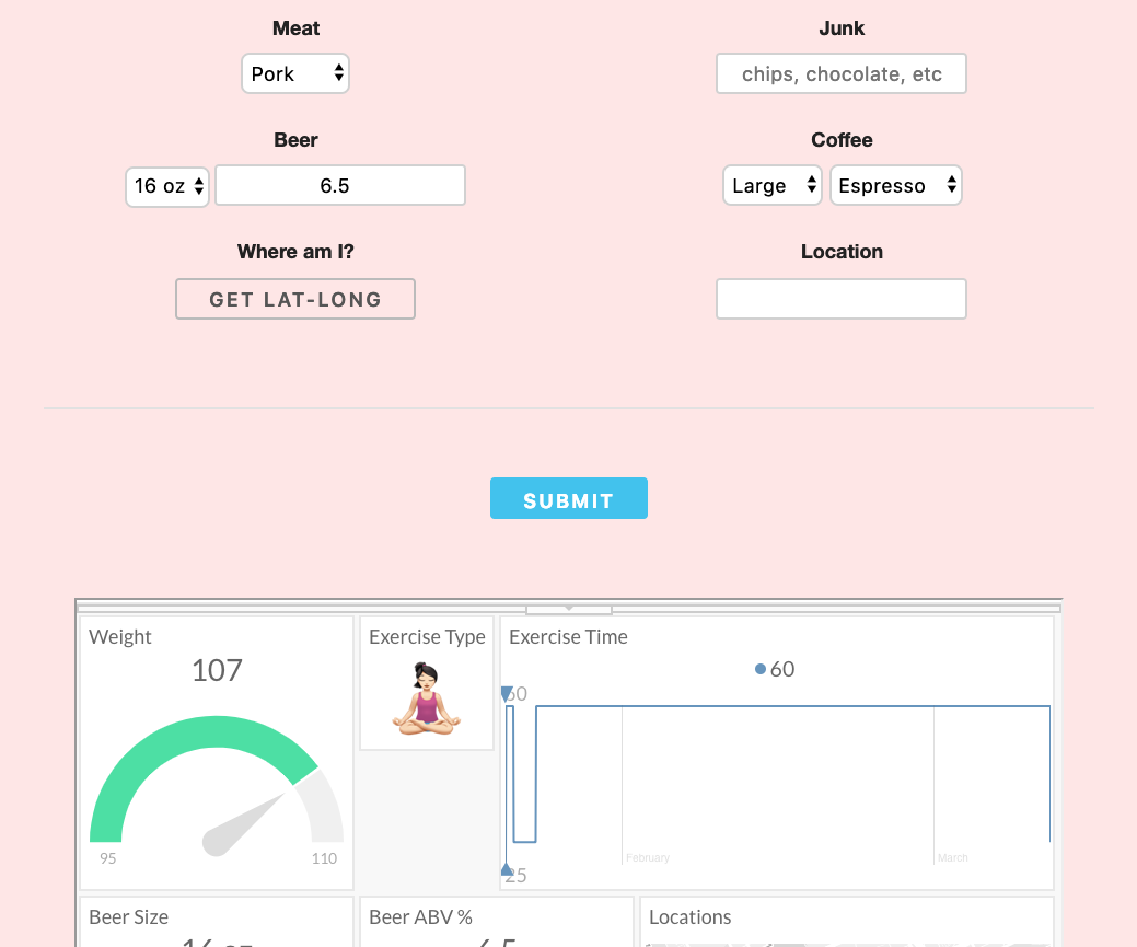 Build a Personal Activity Logger