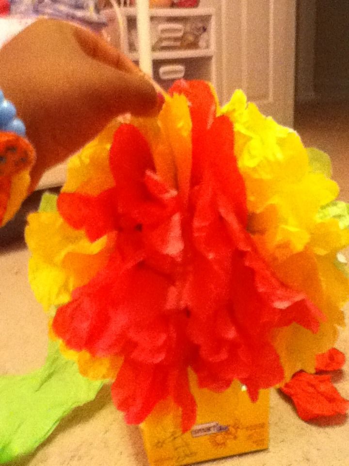 DIY Tissue Paper Flower