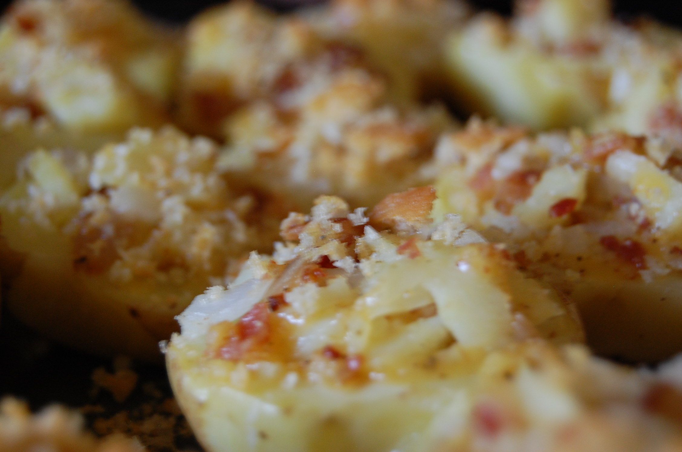 Double Baked Double Bacon Potatoes