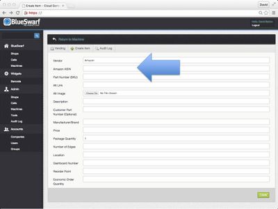 Paste the ASIN Number in Appropriate Field.