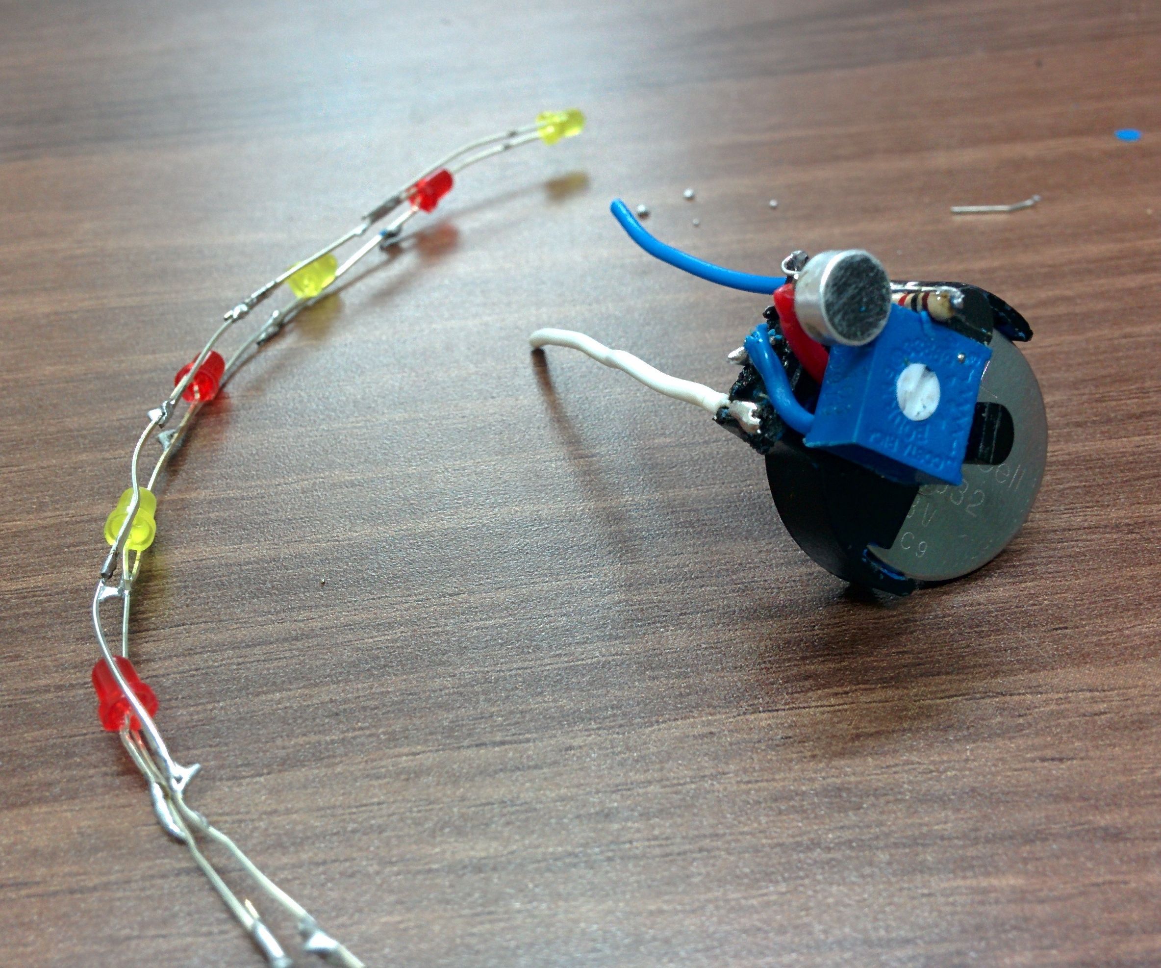 DIY Wearable Clap Lit Bracelet