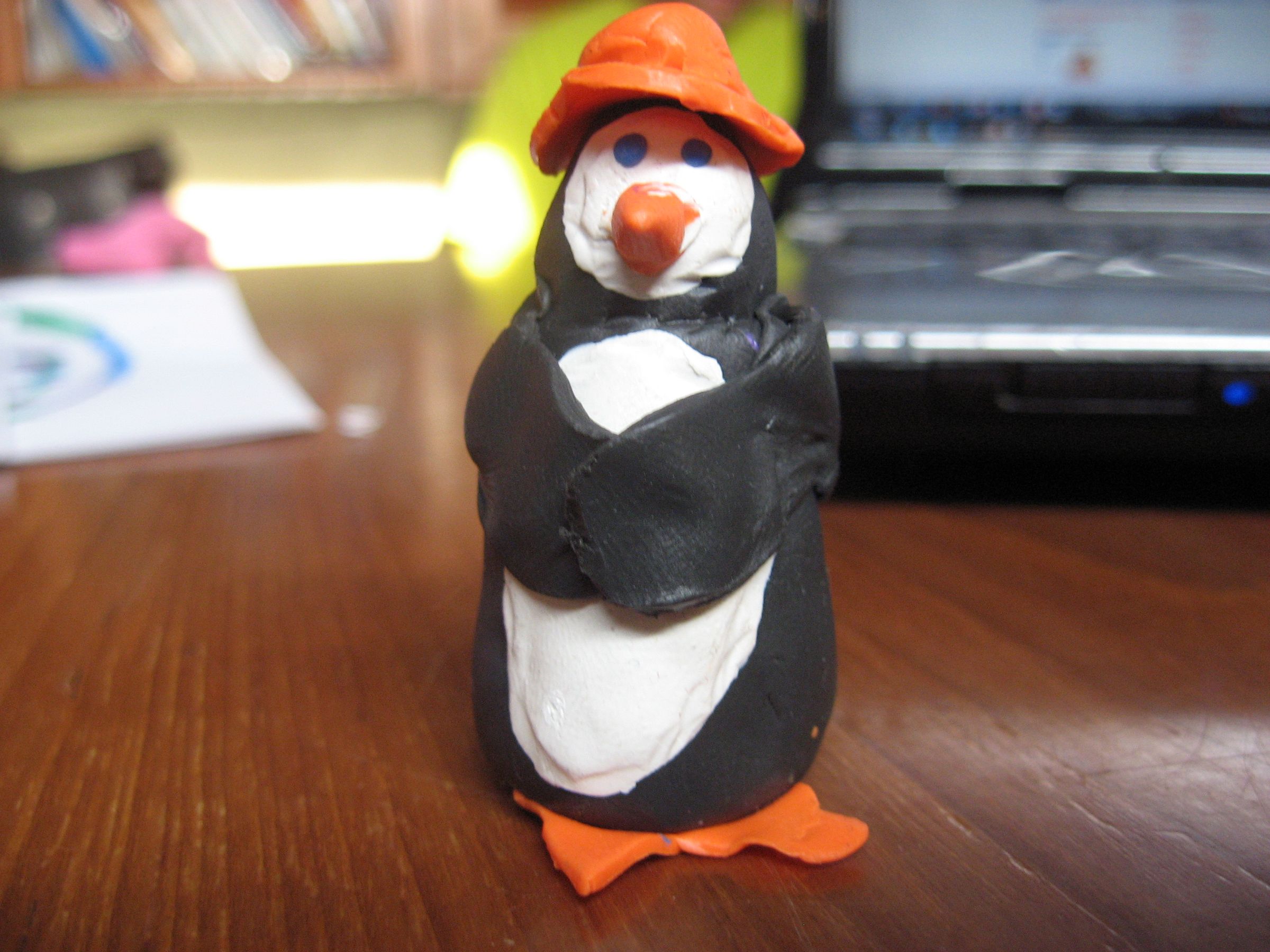 How to Make an Awesome Little Clay Penguin!