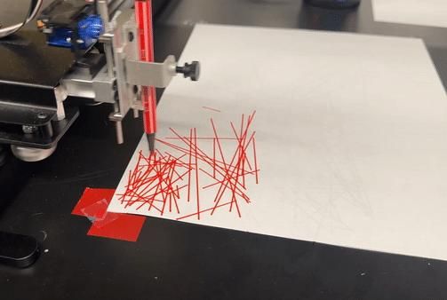 Person Detecting Drawing Machine