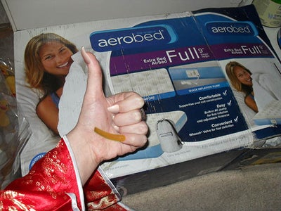 Grab the Air Mattress!