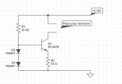 Simple Led Driver/Constant-current Source 20 MA : 3 Steps - Instructables