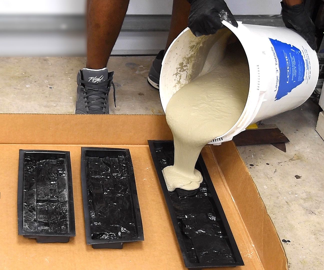 How to Make Concrete Stacked Stones