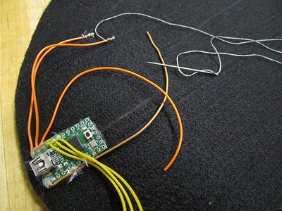 Solder Wires to Teensy