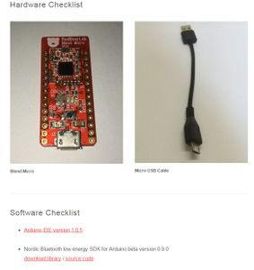 Program the Blend Micro