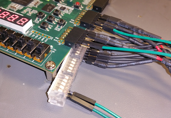 9p5 HSA connect to nexys