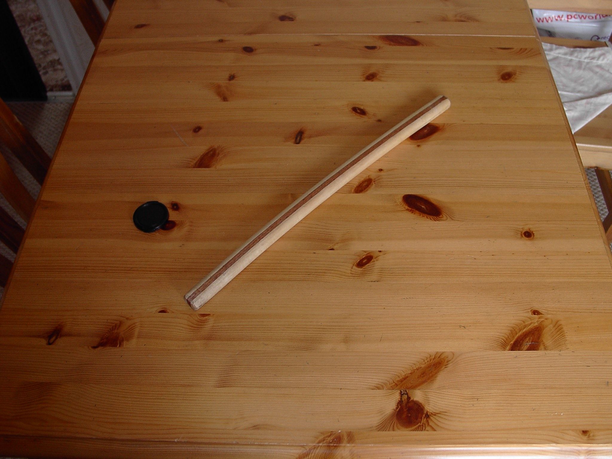 How I Made a Curvy Fightin' Stick