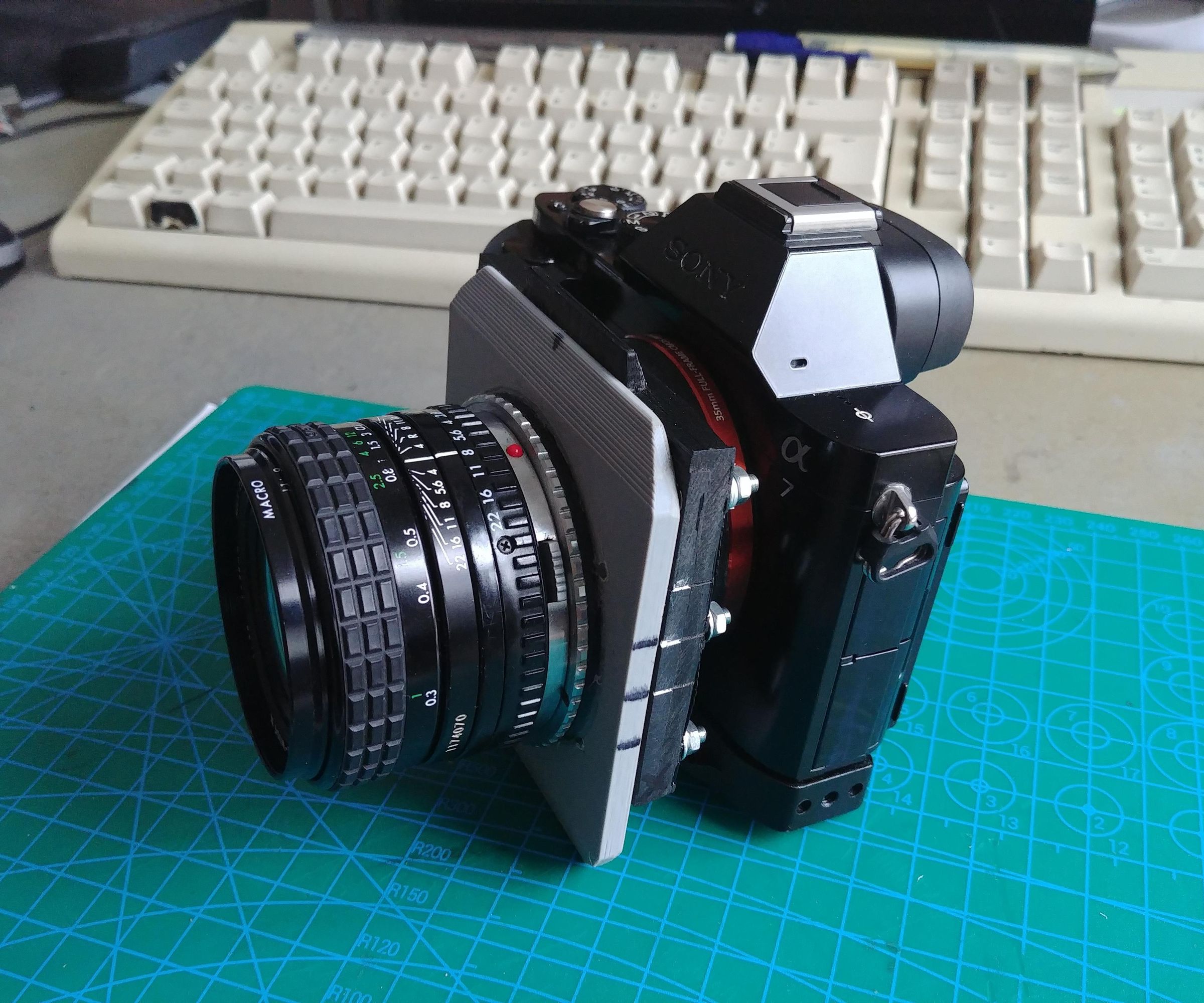 Sony E Mount Shift Adapter - 3D Printed