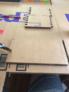 Box Jointed Cardboard Box : 7 Steps (with Pictures) - Instructables