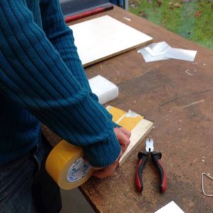 Create the Rubber/foam Cover