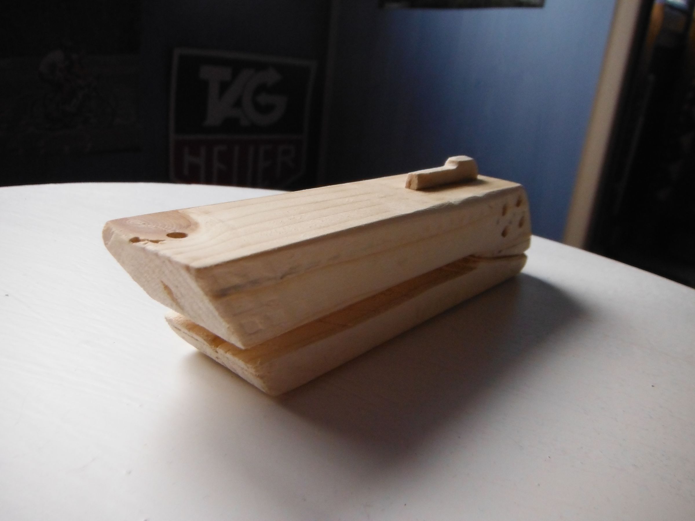 Rubber Band Crossbow Instructables