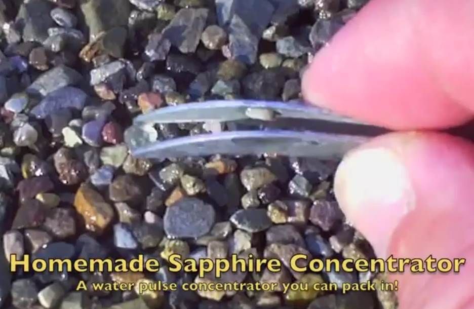 Portable Water Pulse Sapphire Concentrator