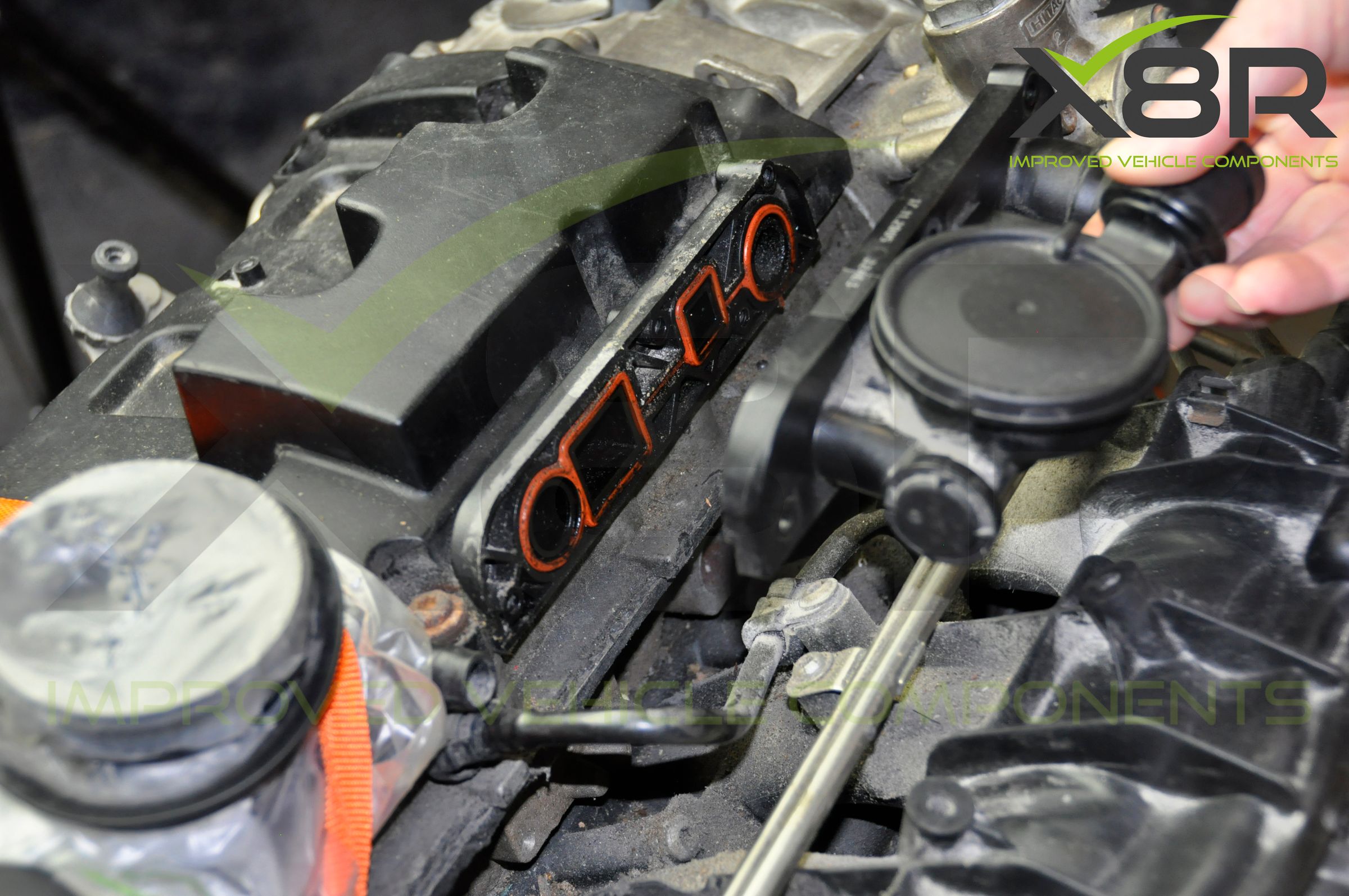 GAESHOW PCV Removal Kit Car PCV Delete Removal Bypass Repair Kit Accessories for Rabbit/EOS 2.0T FSI Engine Valves