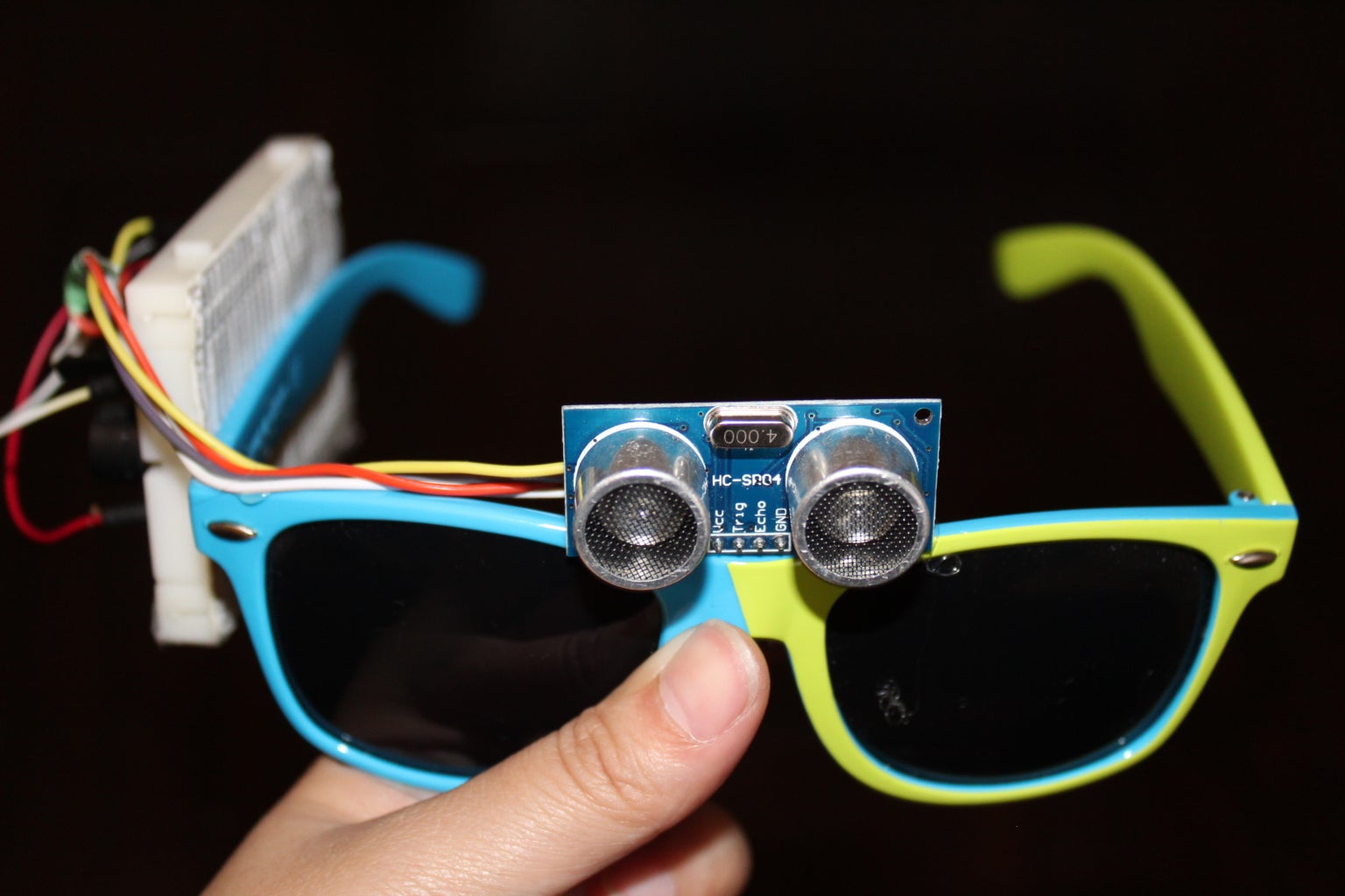 Blind Assist Ultrasonic Navigation : 5 Steps (with Pictures ... Circuit Diagram