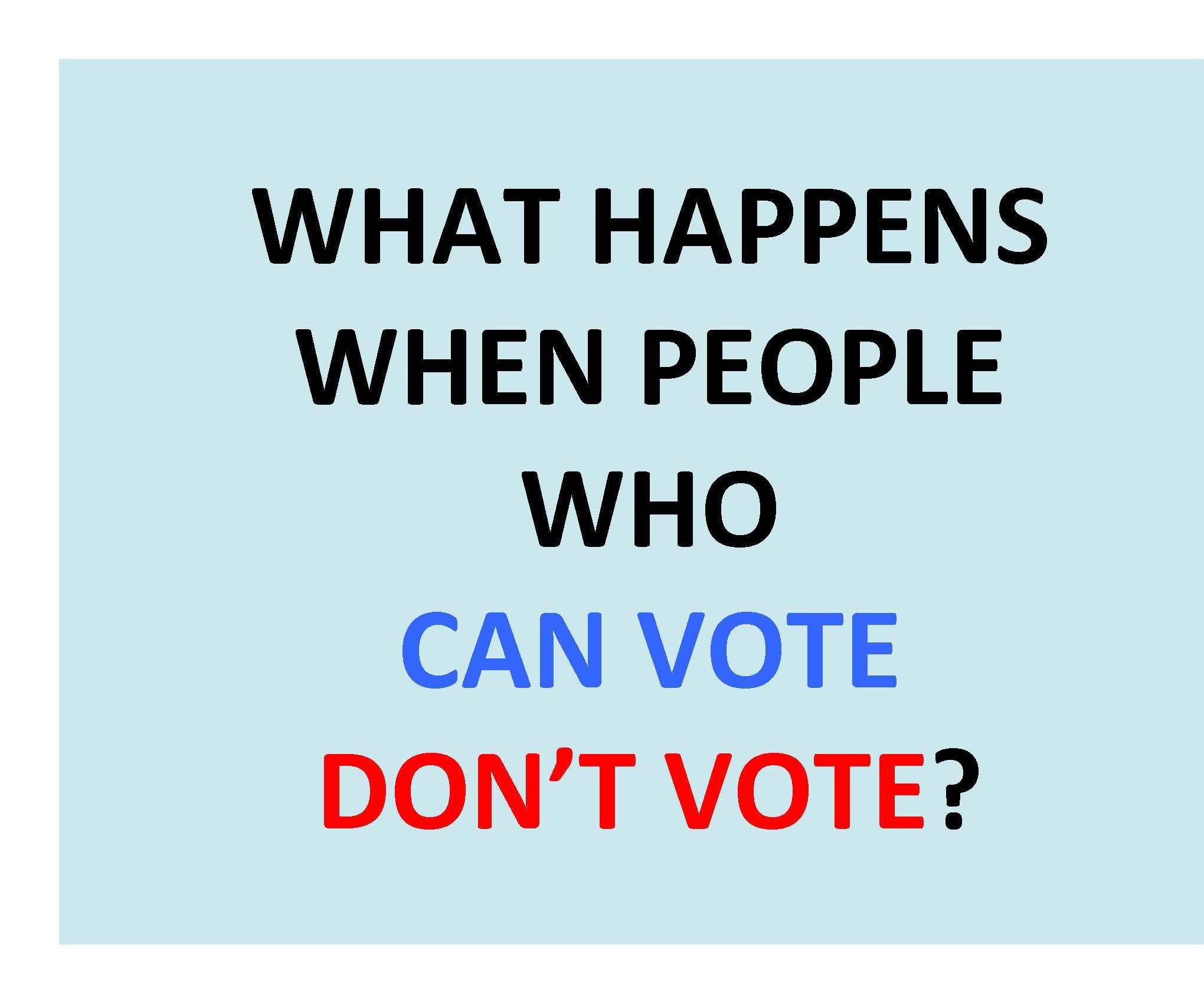 Why Voting Matters 24 Steps Instructables