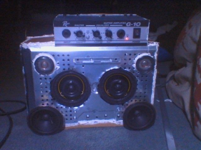 How to Make a Guitar Speaker Into the Ultimate BoomBox!!