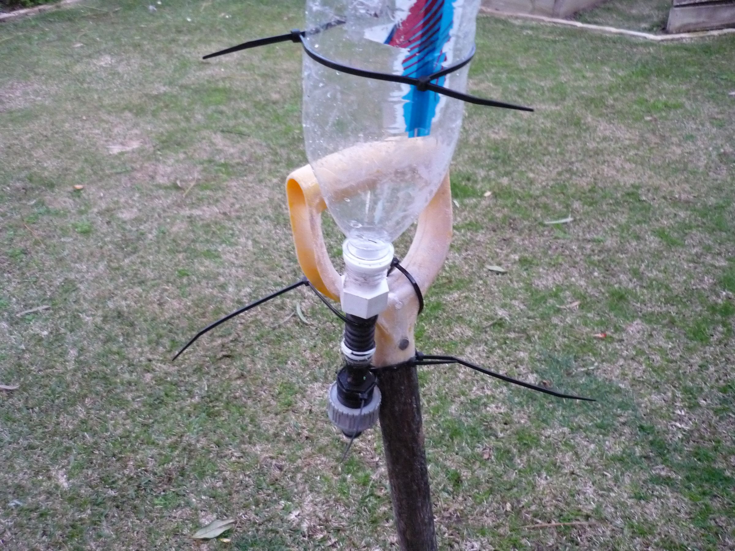 Simple No Pump Water Rocket