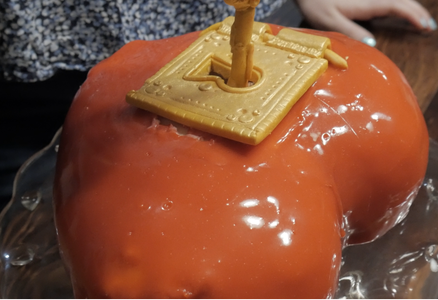 Key to My Heart Love/Proposal Cake
