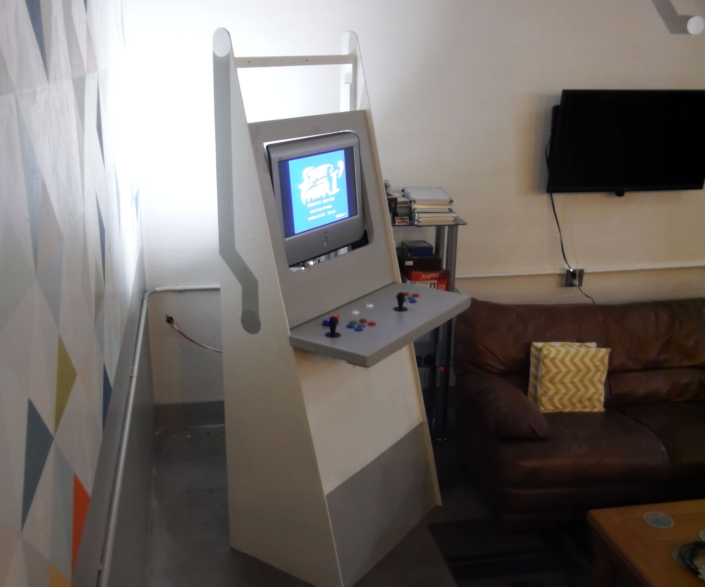 Plywood Arcade Machine
