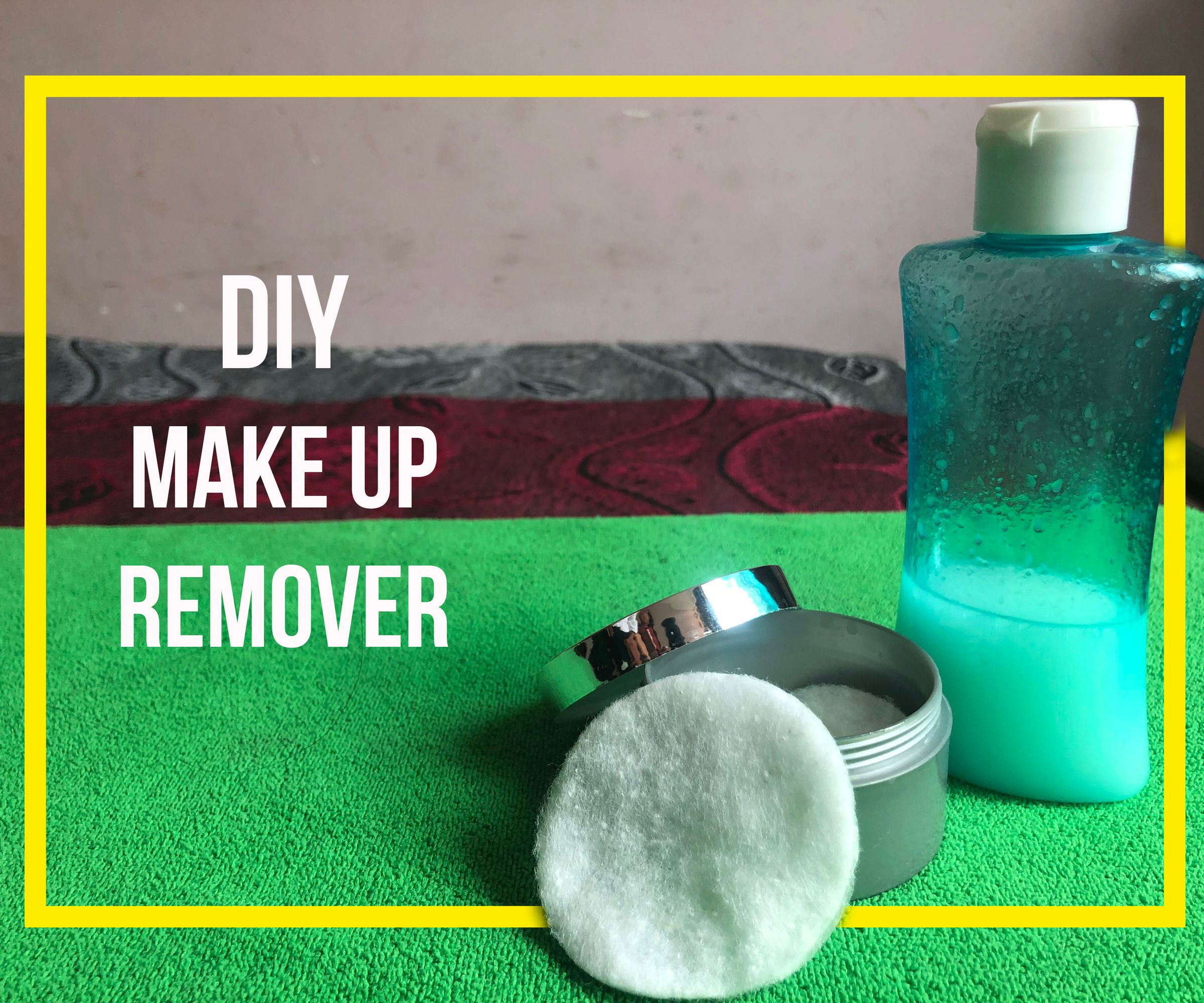 Homemade DIY Makeup Remover 