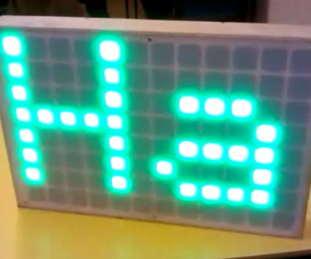 Large Scrolling LED Display