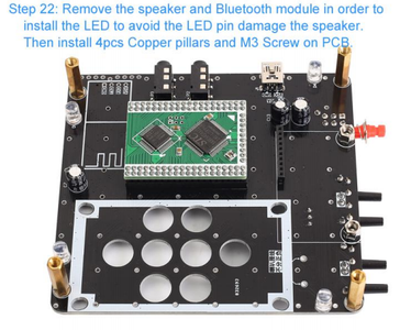 Remove the Speaker and Bluetooth Module